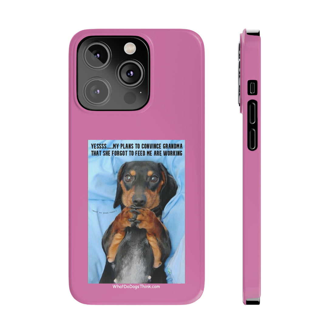 Grandma    Pink Slim Phone Cases