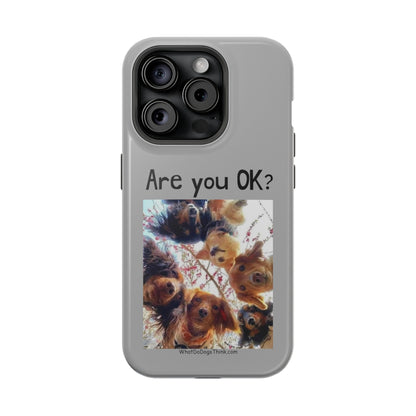 Are you OK?   Grey MagSafe Tough Cases