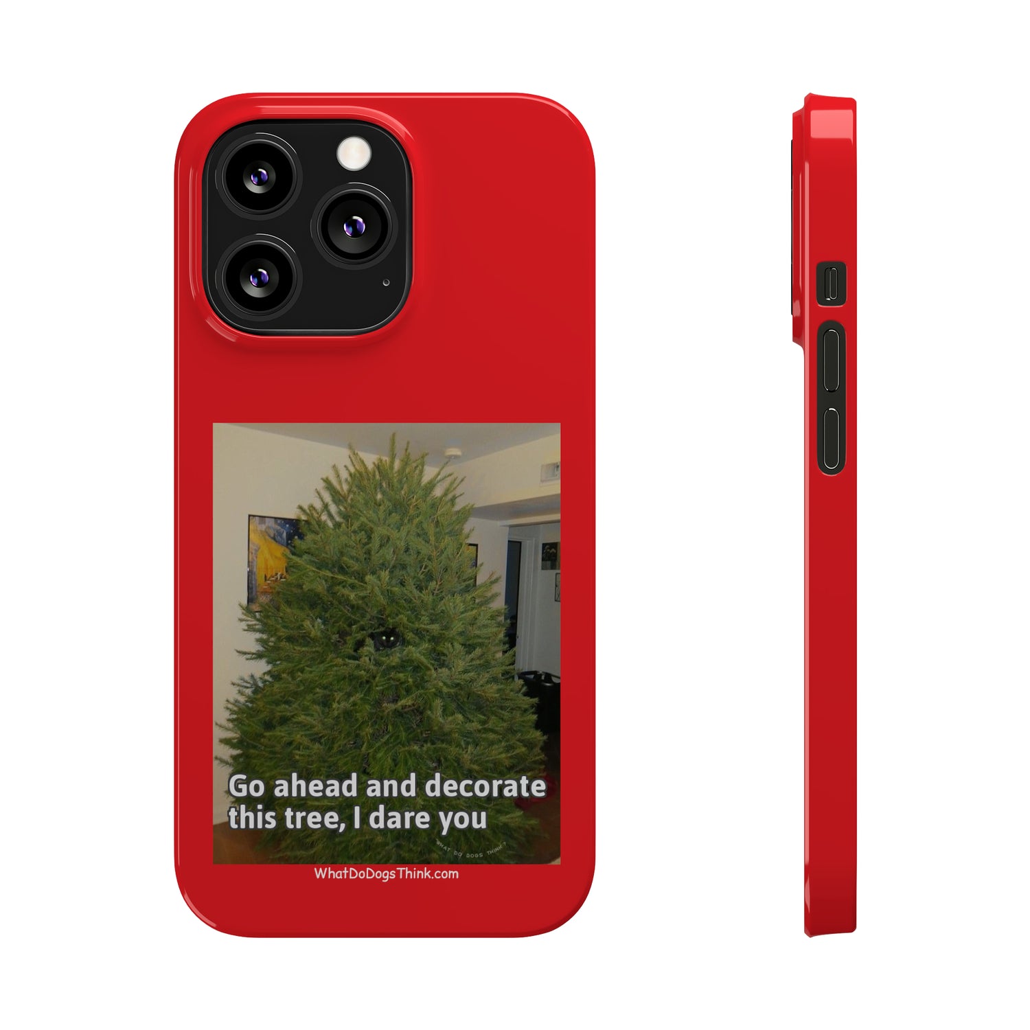 I Dare You      Red Slim Phone Case