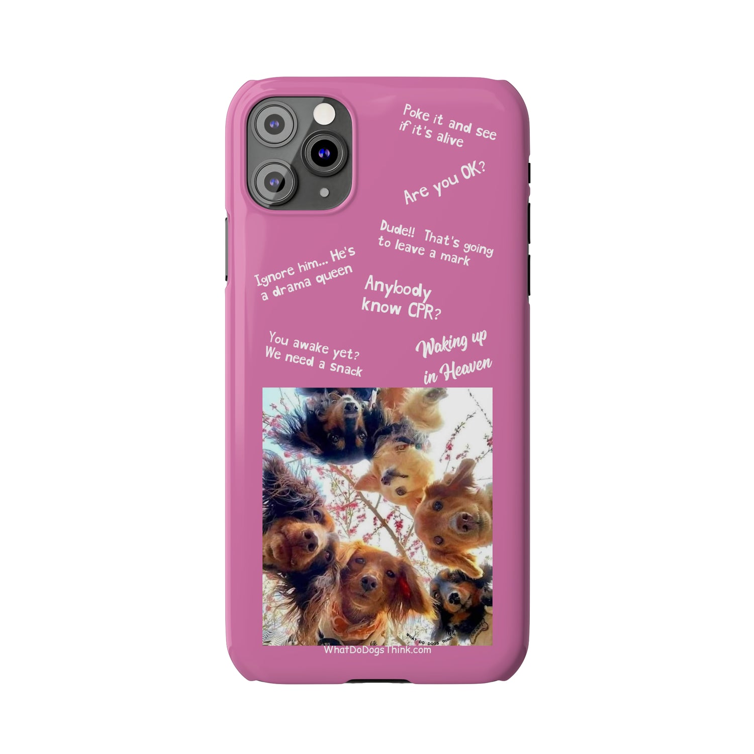 Are You OK?  Compilation    Pink Slim Phone Cases