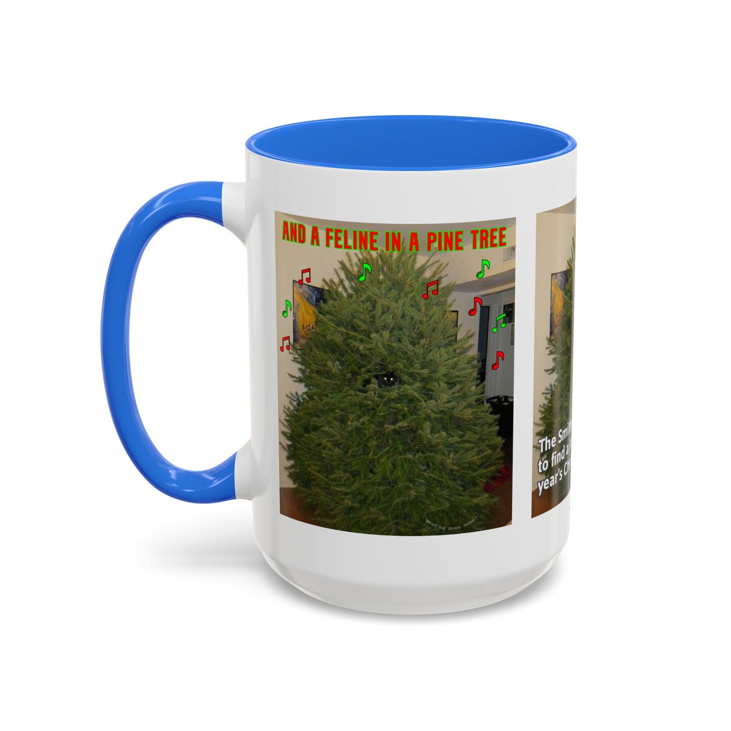 Christmas Tree Cat Mug