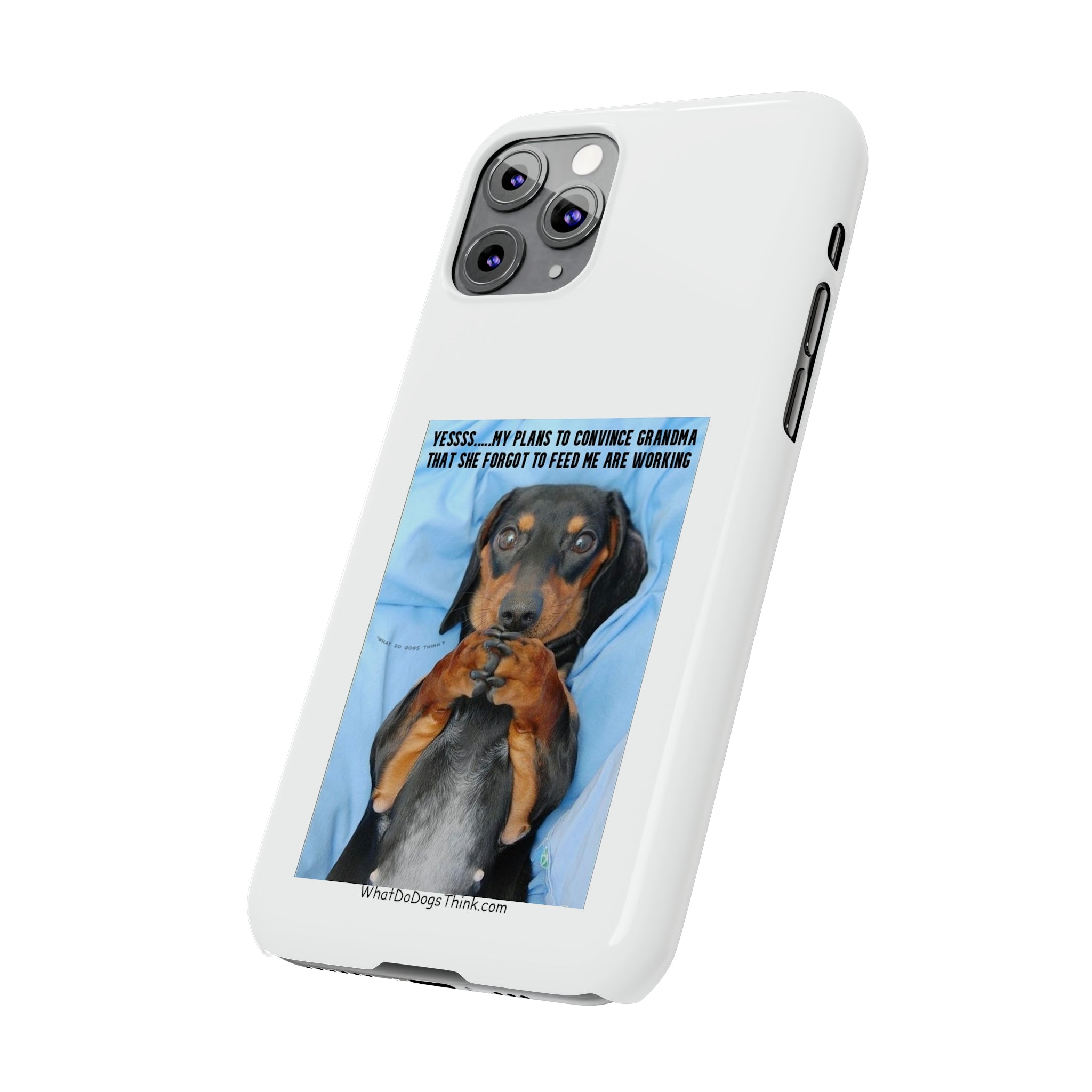 Grandma     White Slim Phone Cases