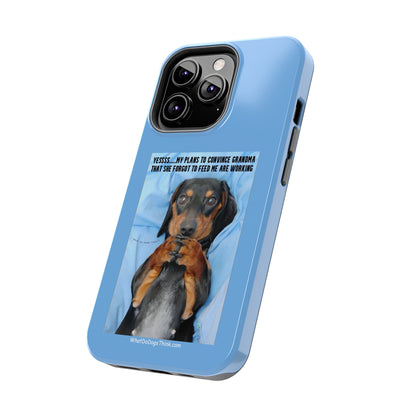 Grandma    Blue Tough Phone Cases