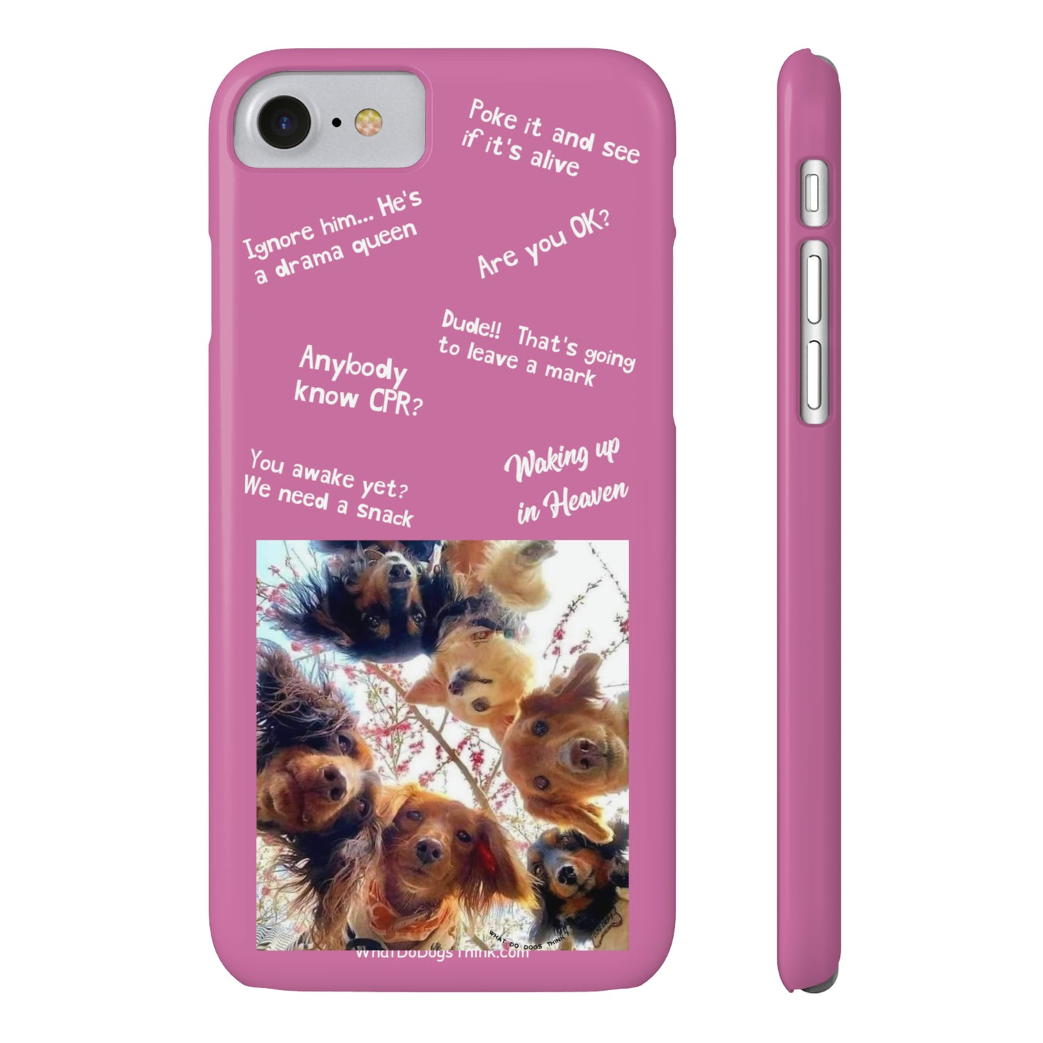 Are You OK?  Compilation    Pink Slim Phone Cases