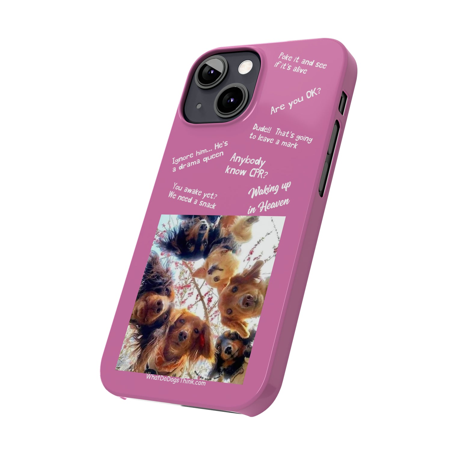 Are You OK?  Compilation    Pink Slim Phone Cases