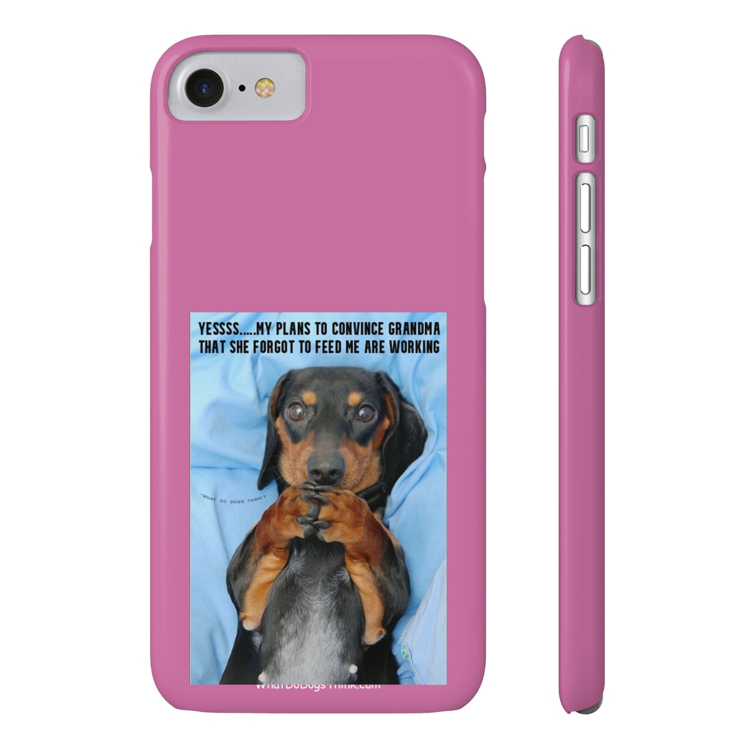 Grandma    Pink Slim Phone Cases