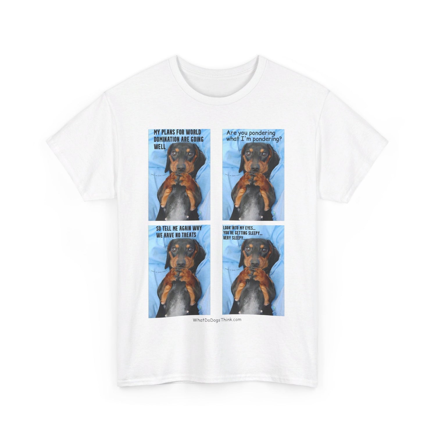 Devious Dachshund  T shirt 