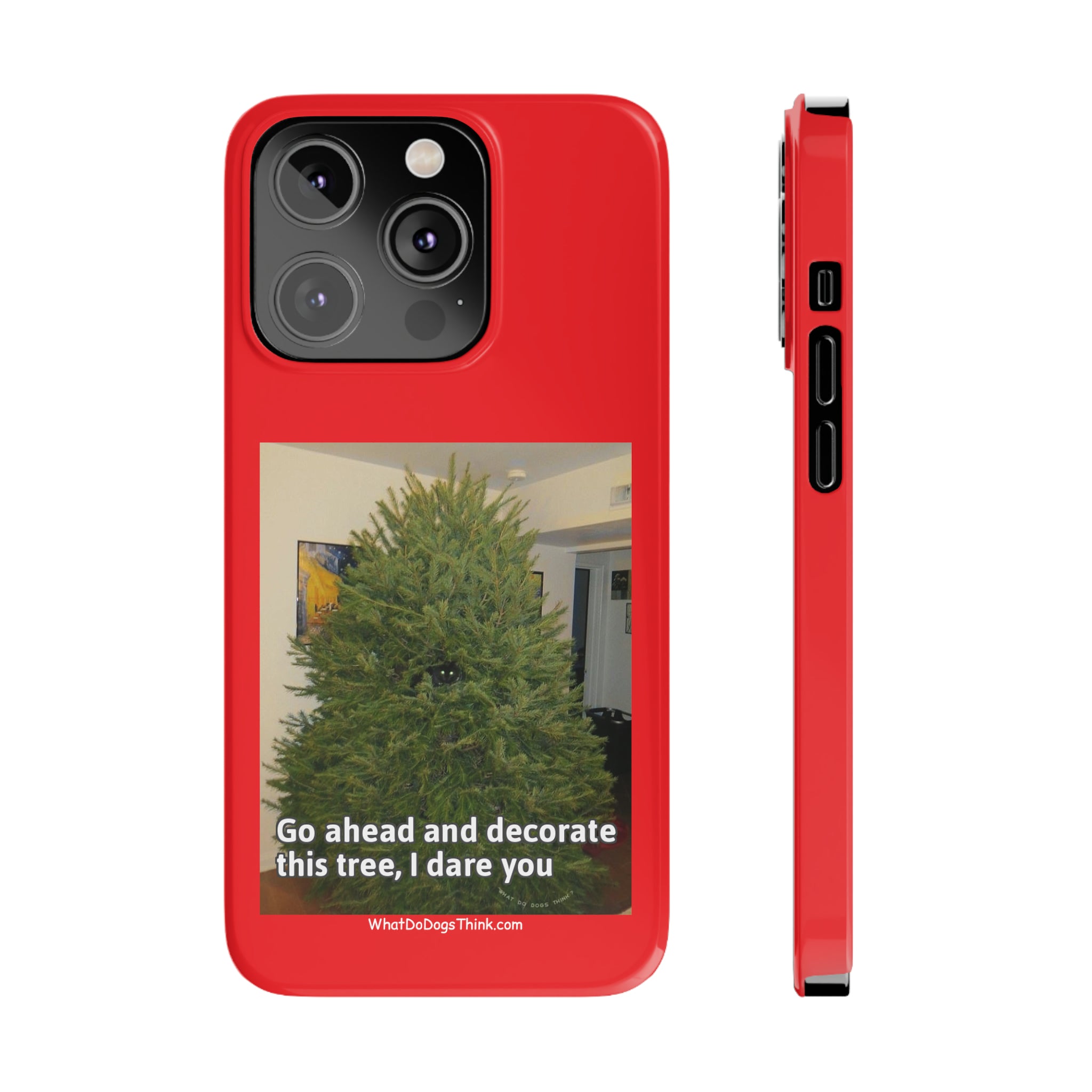 I Dare You      Red Slim Phone Case