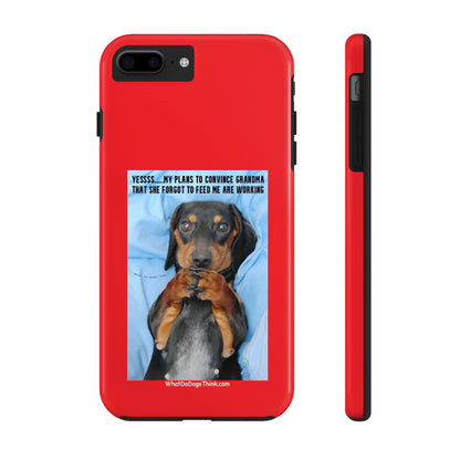 Grandma    Red Tough Phone Cases