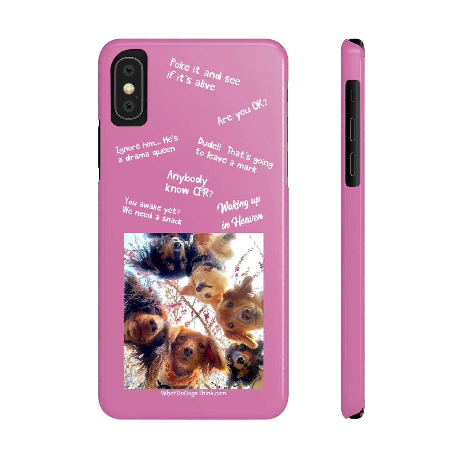 Are You OK?  Compilation    Pink Slim Phone Cases