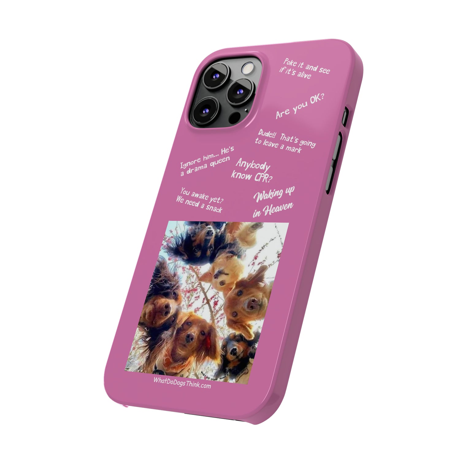 Are You OK?  Compilation    Pink Slim Phone Cases