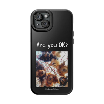 Are you OK?   Black MagSafe Tough Cases