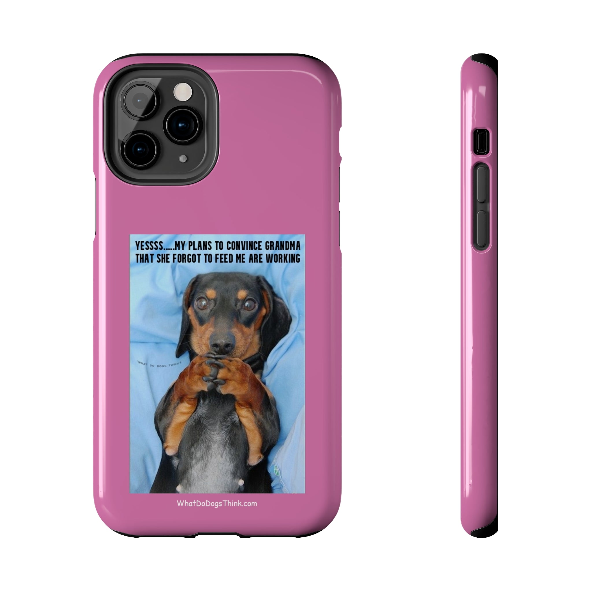 Grandma    Pink Tough Phone Cases