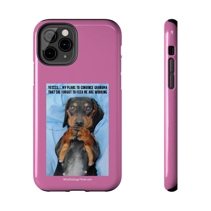 Grandma    Pink Tough Phone Cases