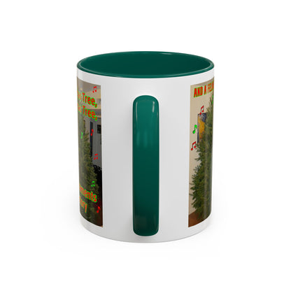 Christmas Tree Cat Mug