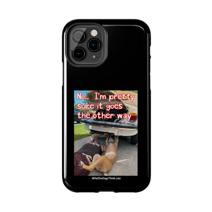 Other Way    Black Tough Phone Cases