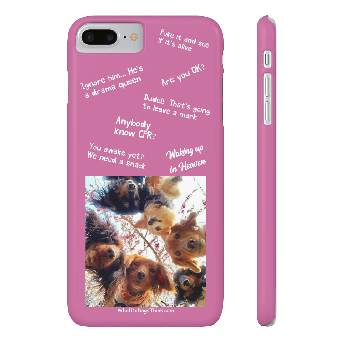 Are You OK?  Compilation    Pink Slim Phone Cases