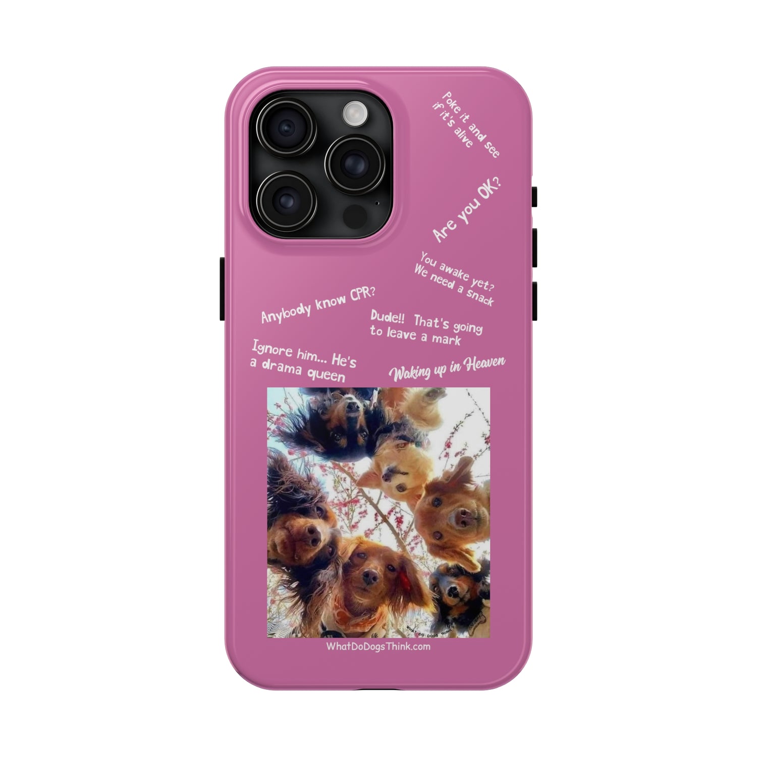 Are you OK? Compilation  Pink Tough Phone Cases