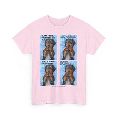 Devious Dachshund  T shirt 