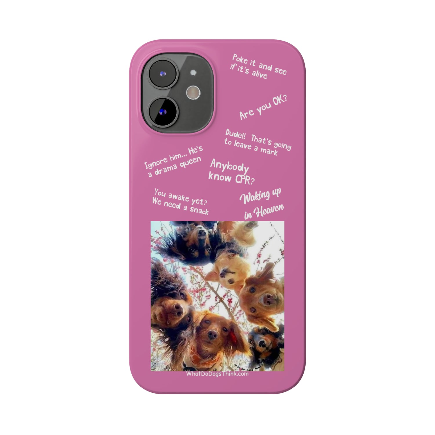 Are You OK?  Compilation    Pink Slim Phone Cases