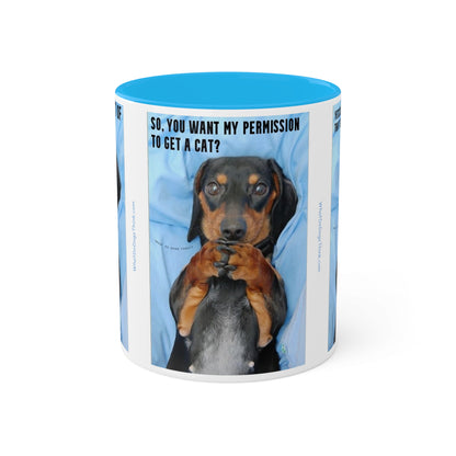 Devious Dachshund  Mug 