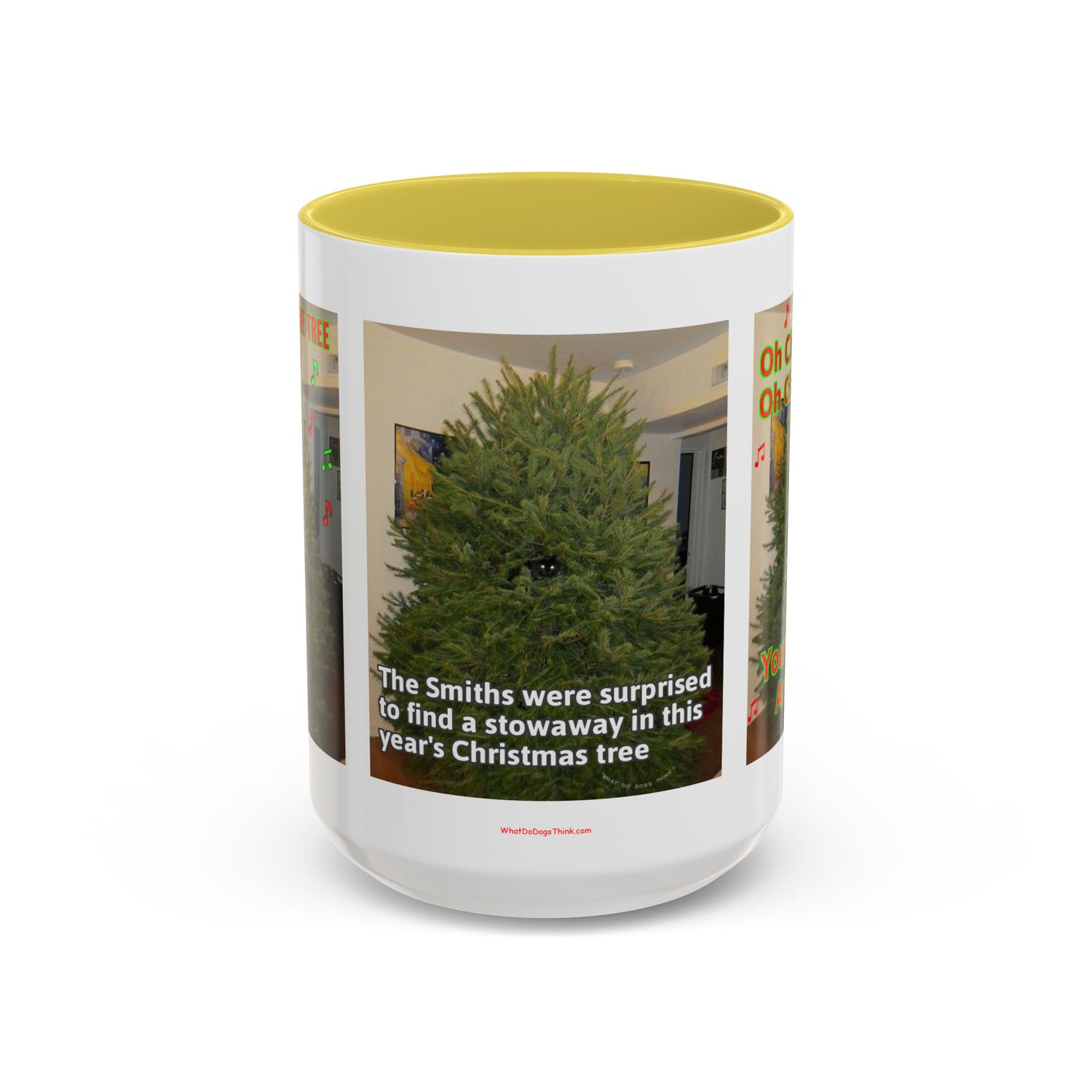 Christmas Tree Cat Mug