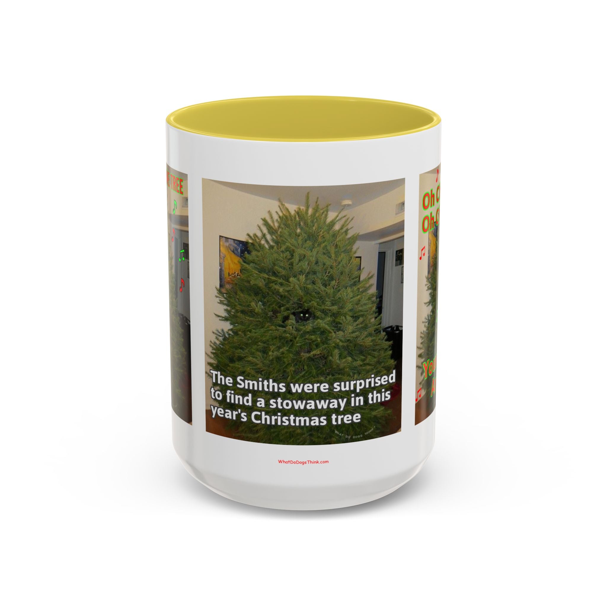 Christmas Tree Cat Mug