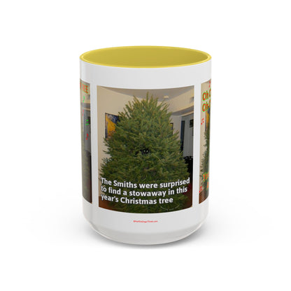 Christmas Tree Cat Mug
