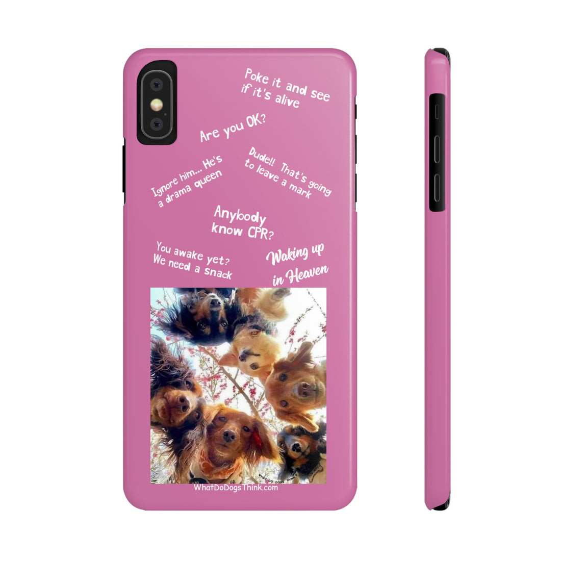 Are You OK?  Compilation    Pink Slim Phone Cases