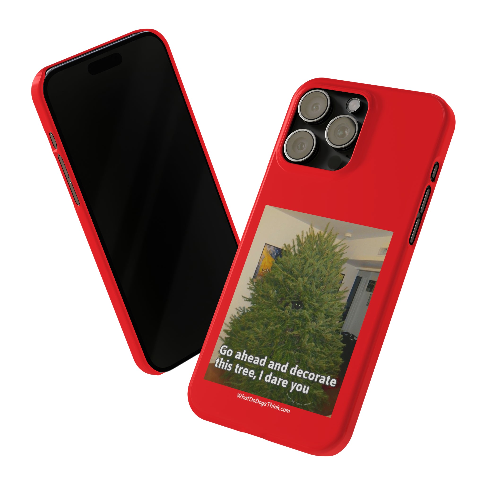 I Dare You      Red Slim Phone Case