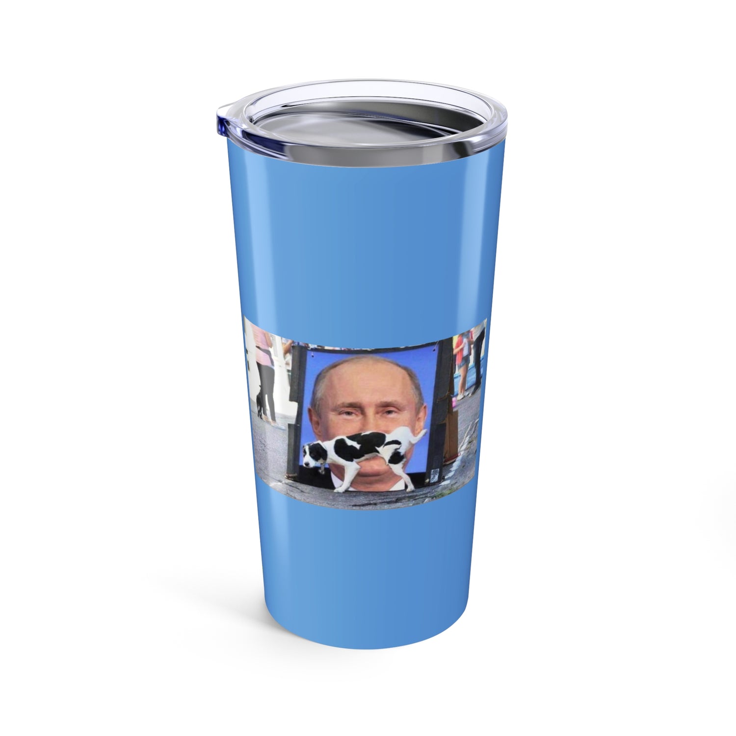 Piss on Putin    Blue Tumbler 20oz