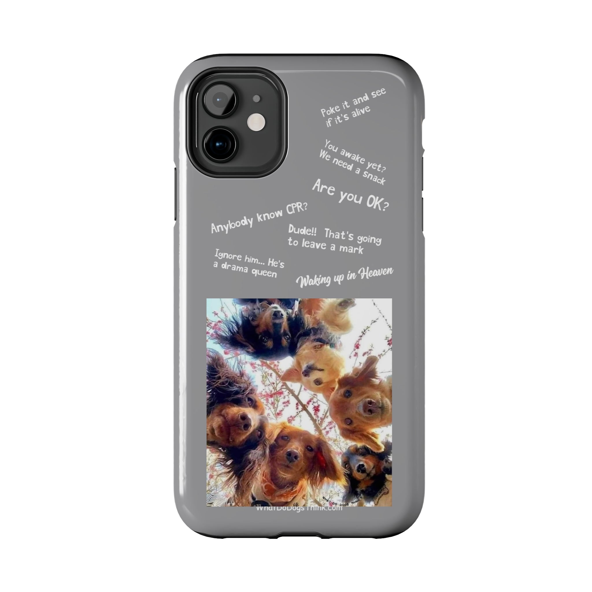 Are you OK? Compilation  Grey Tough Phone Cases