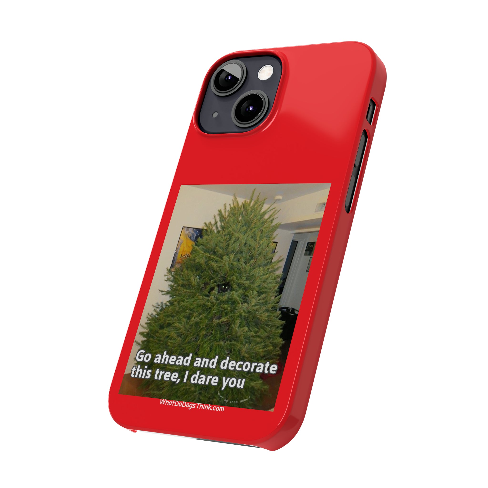 I Dare You      Red Slim Phone Case