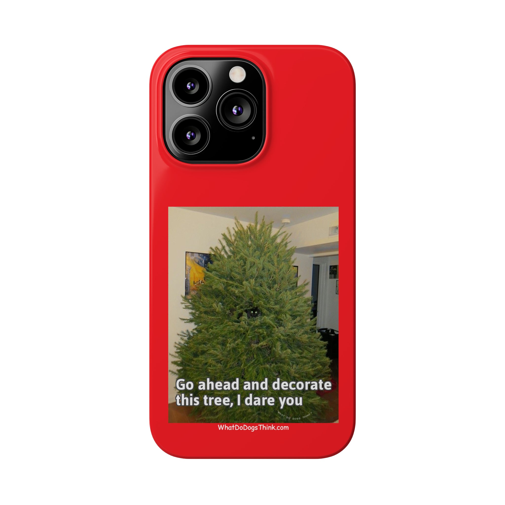 I Dare You      Red Slim Phone Case