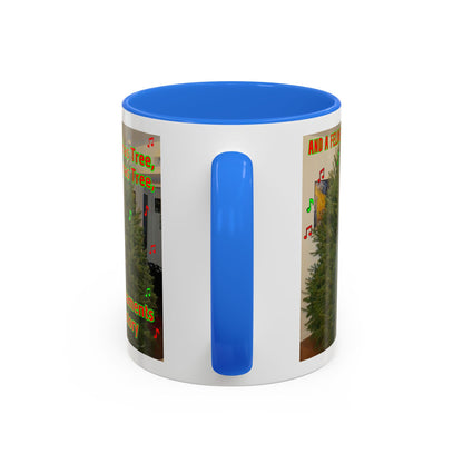 Christmas Tree Cat Mug