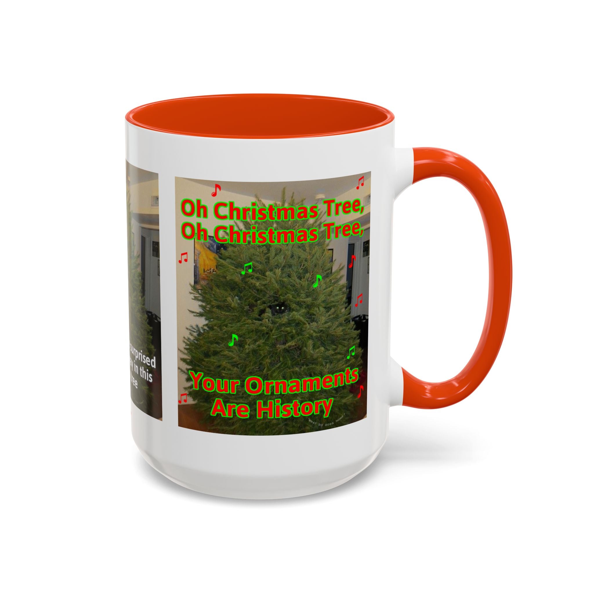 Christmas Tree Cat Mug