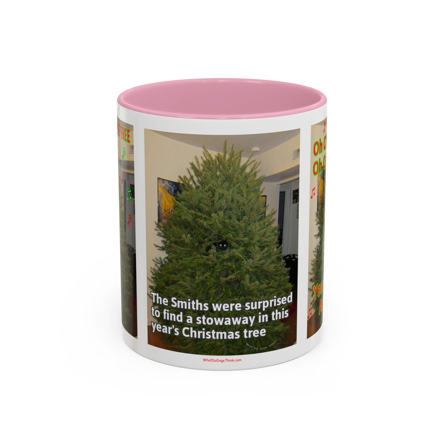 Christmas Tree Cat Mug