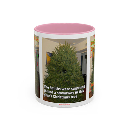 Christmas Tree Cat Mug