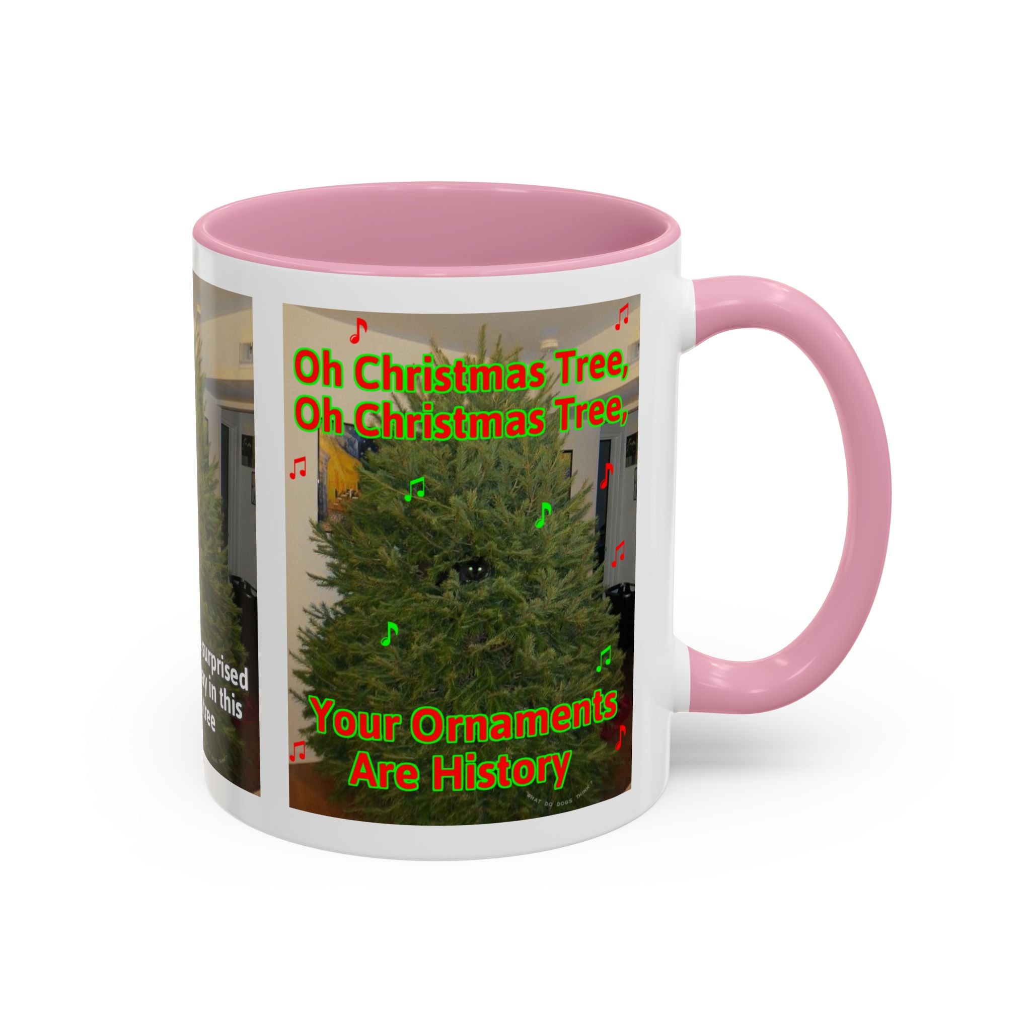 Christmas Tree Cat Mug