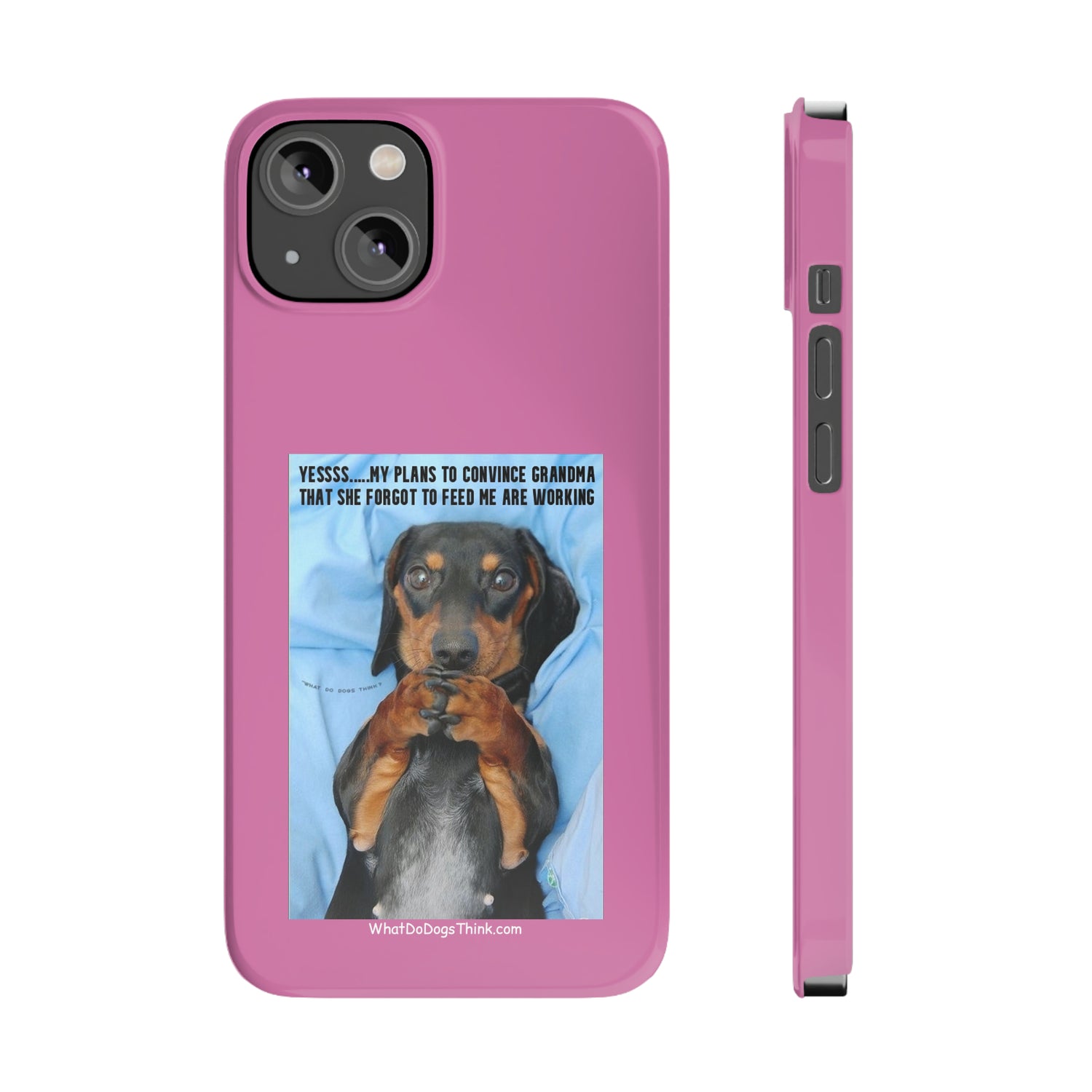 Grandma    Pink Slim Phone Cases