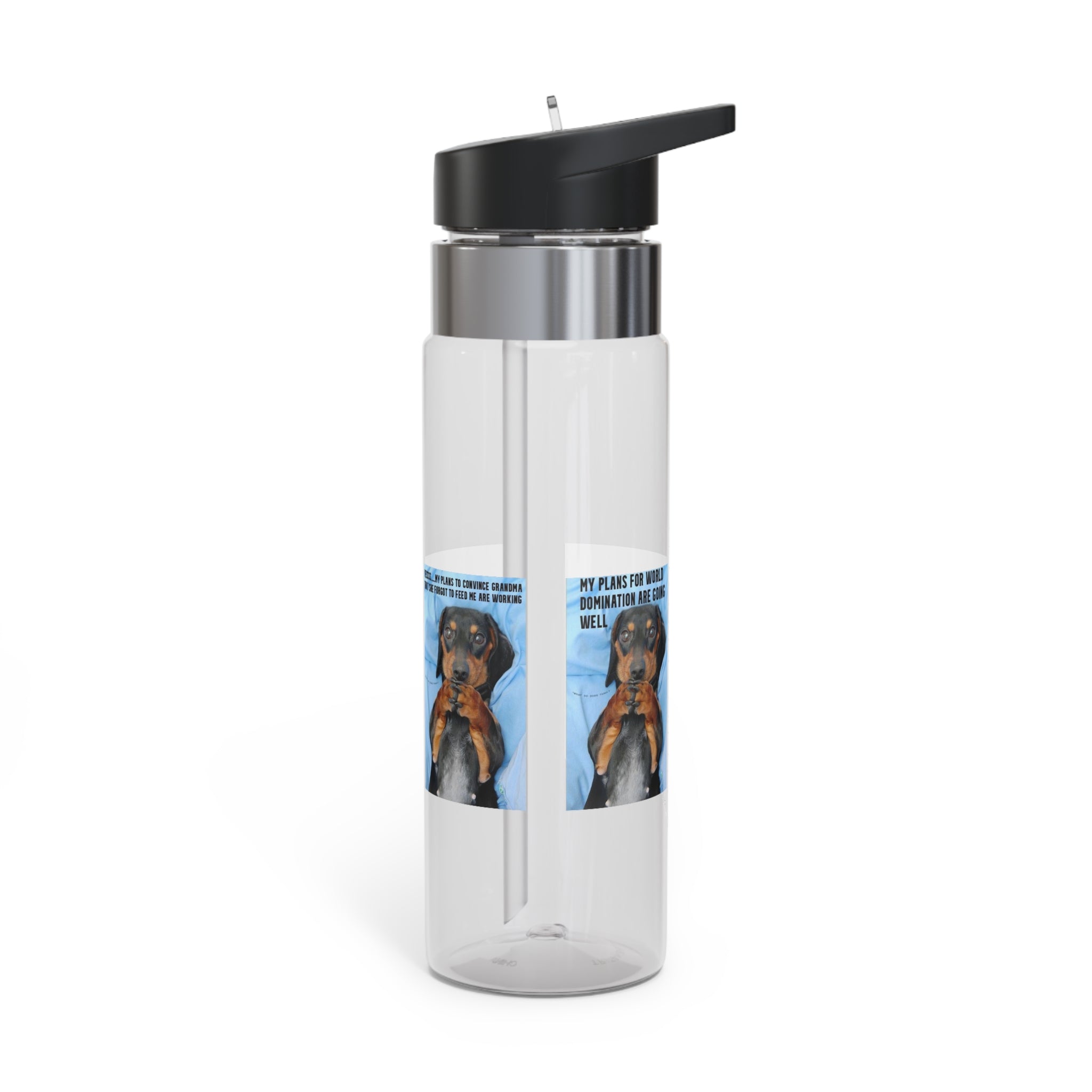 Devious Dachshound  Sport Bottle, 20oz