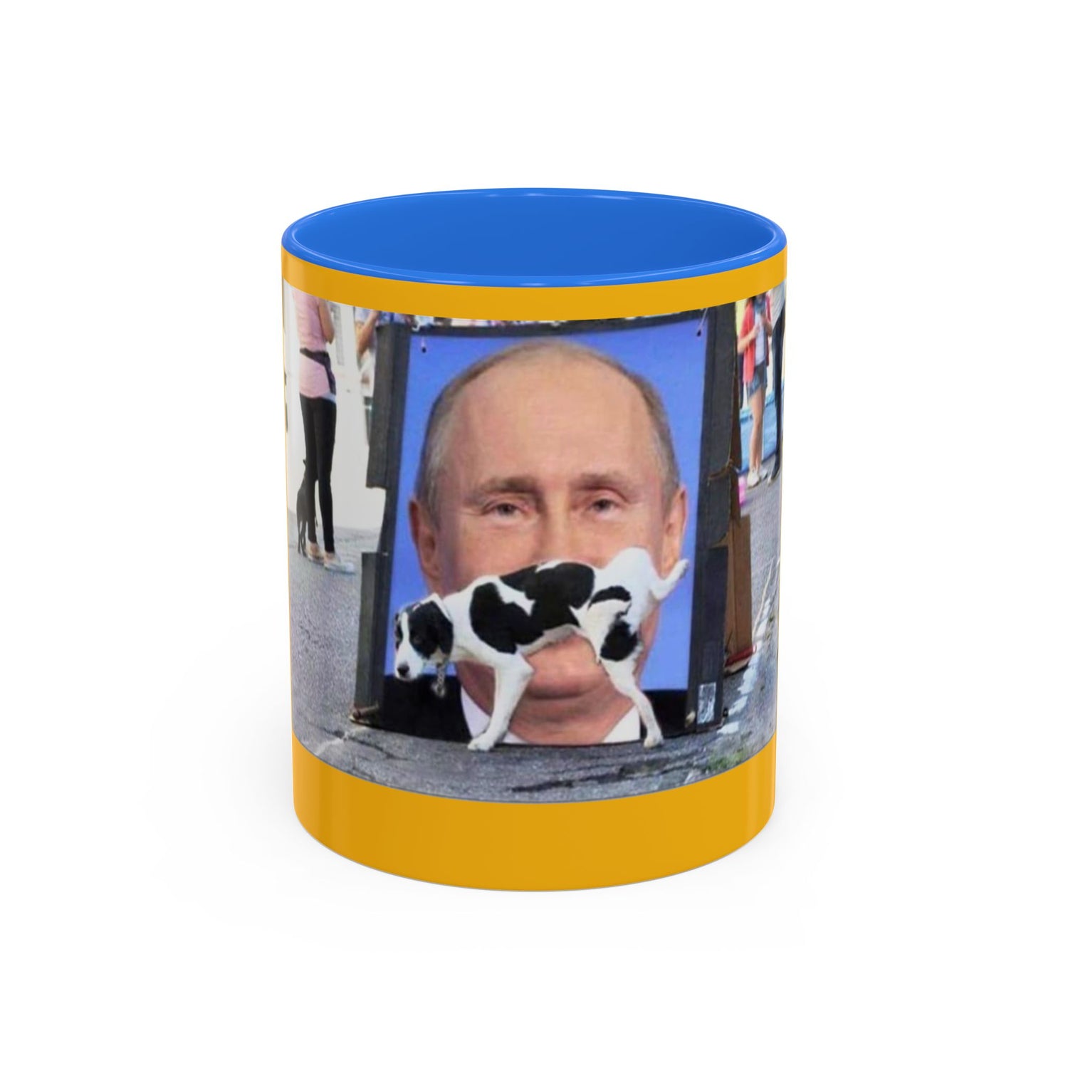 Piss on Putin  Yellow Mug