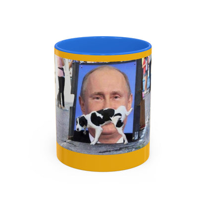 Piss on Putin  Yellow Mug