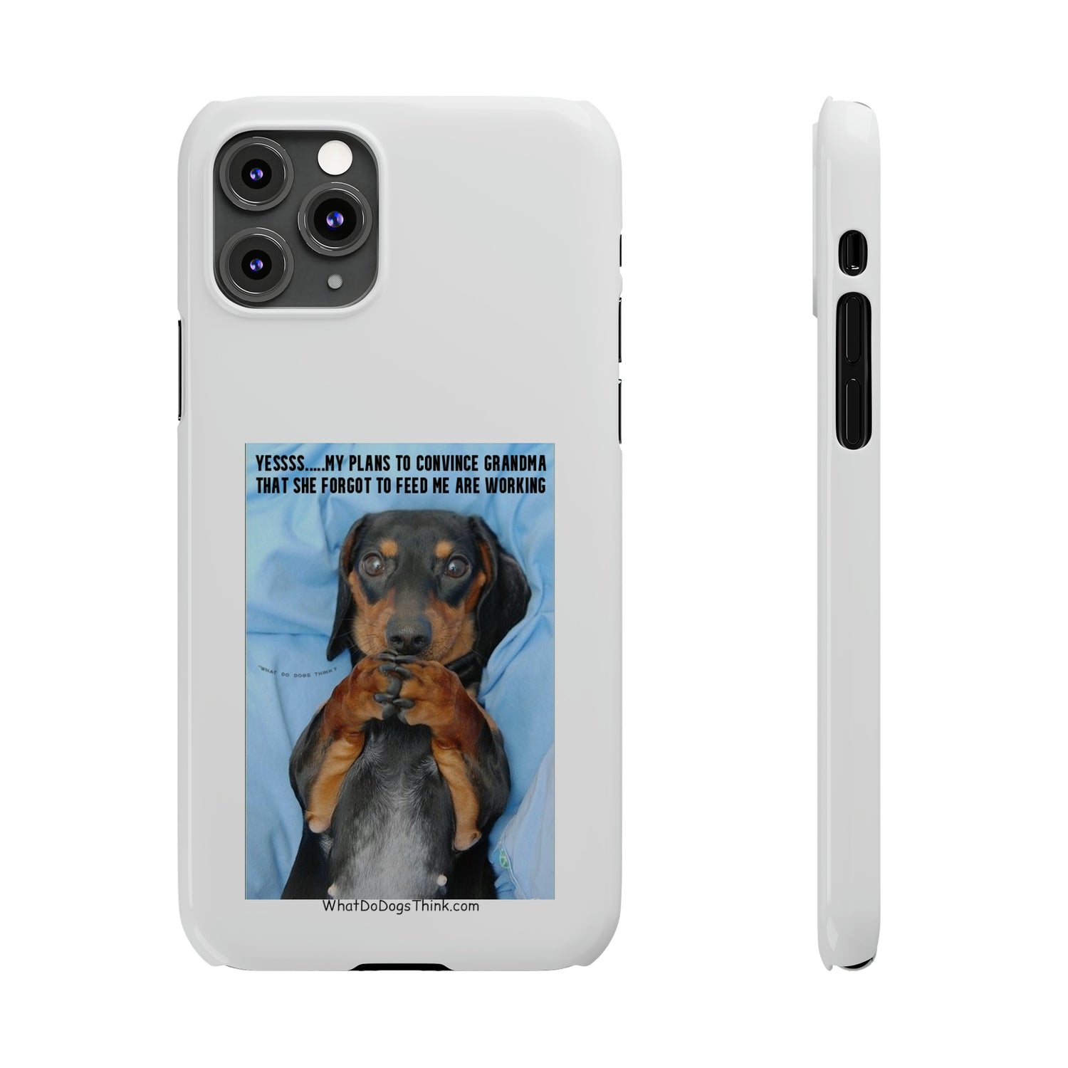 Grandma     White Slim Phone Cases