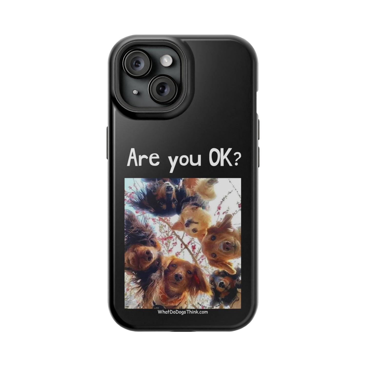 Are you OK?   Black MagSafe Tough Cases