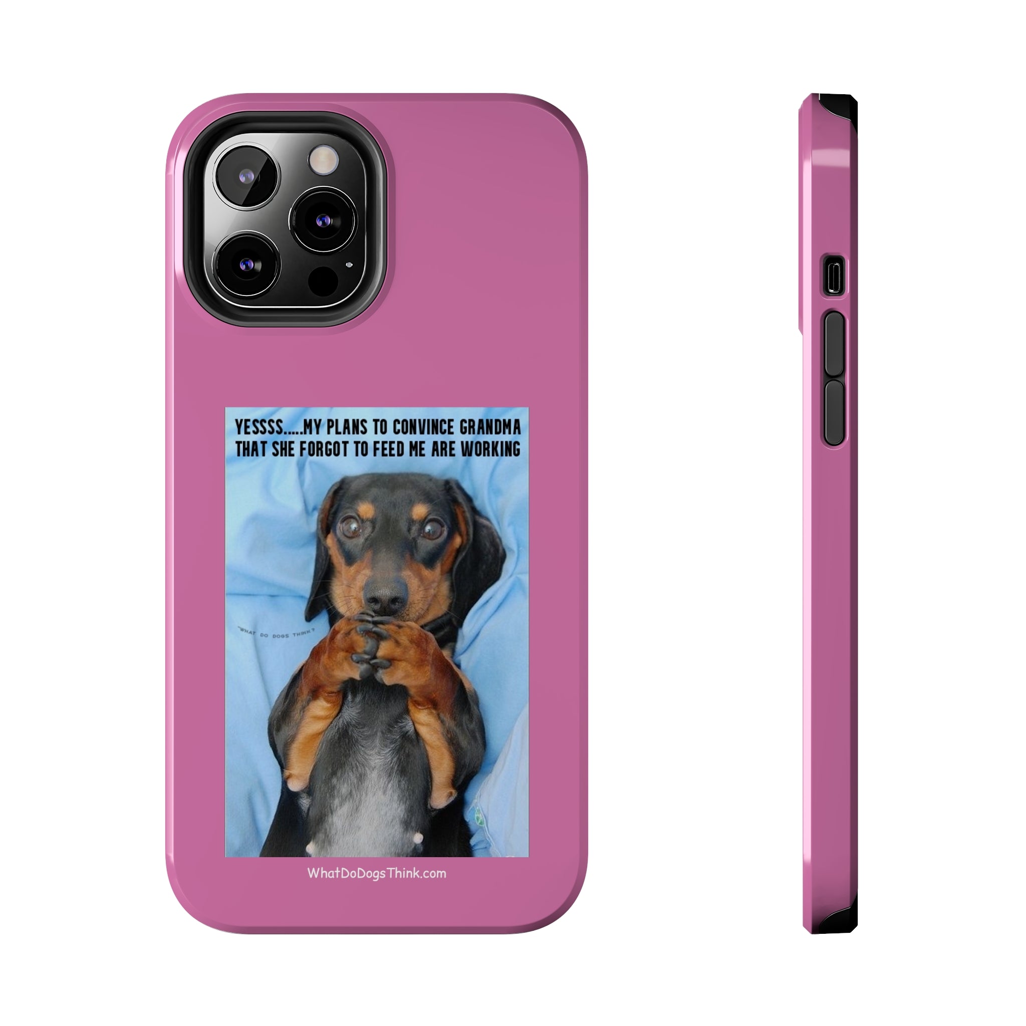 Grandma    Pink Tough Phone Cases