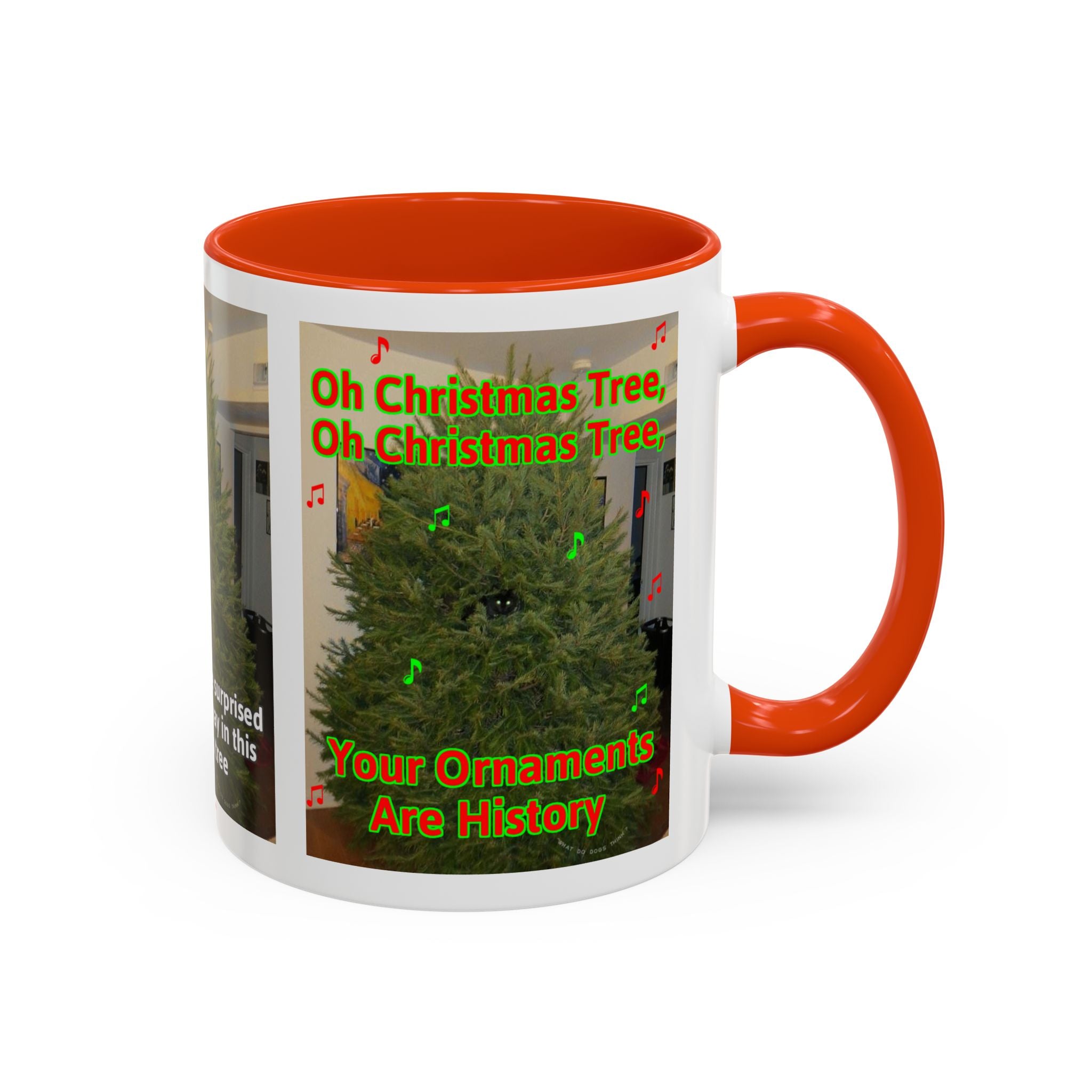 Christmas Tree Cat Mug