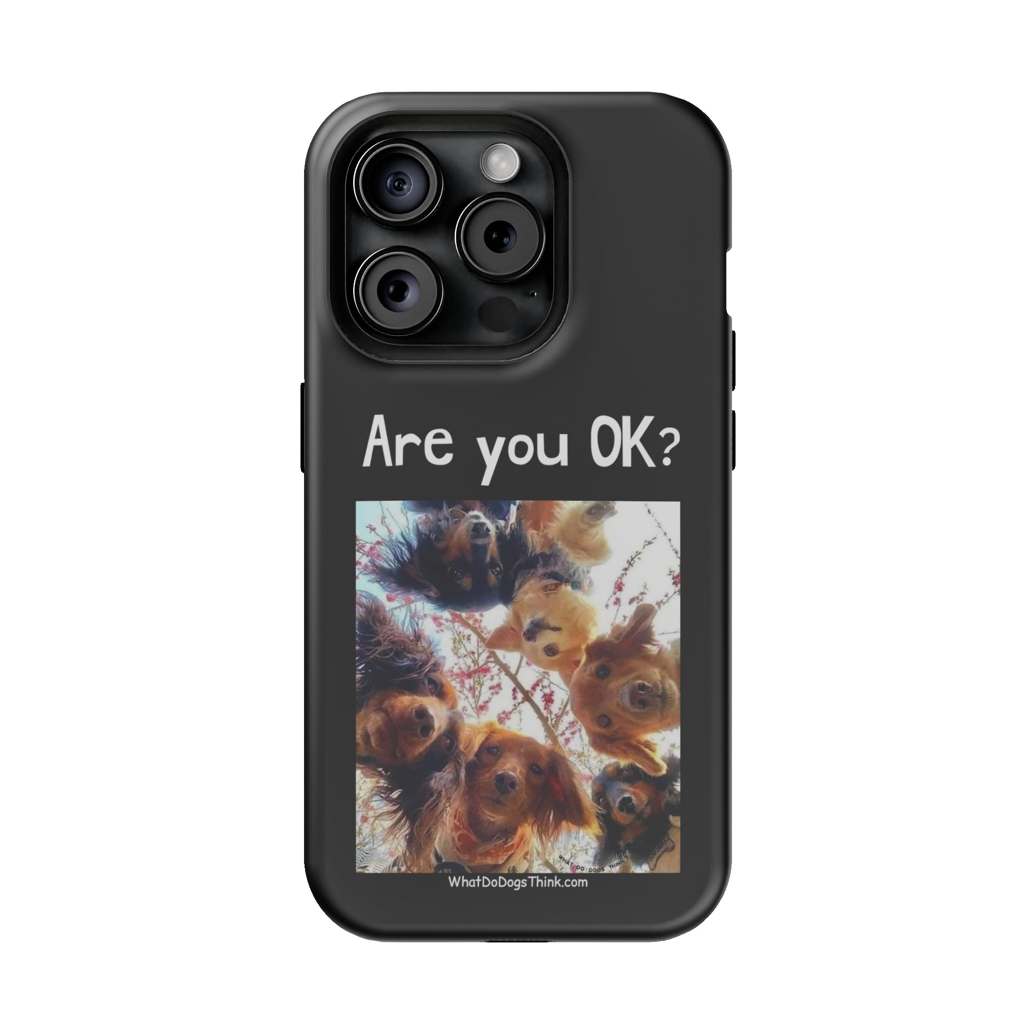 Are you OK?   Black MagSafe Tough Cases