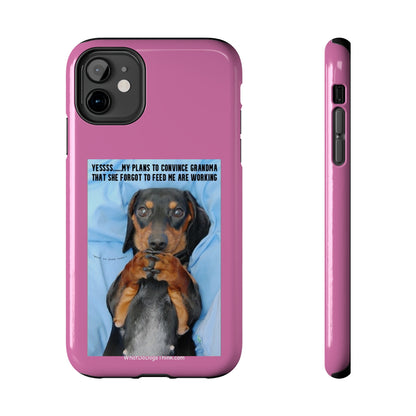 Grandma    Pink Tough Phone Cases