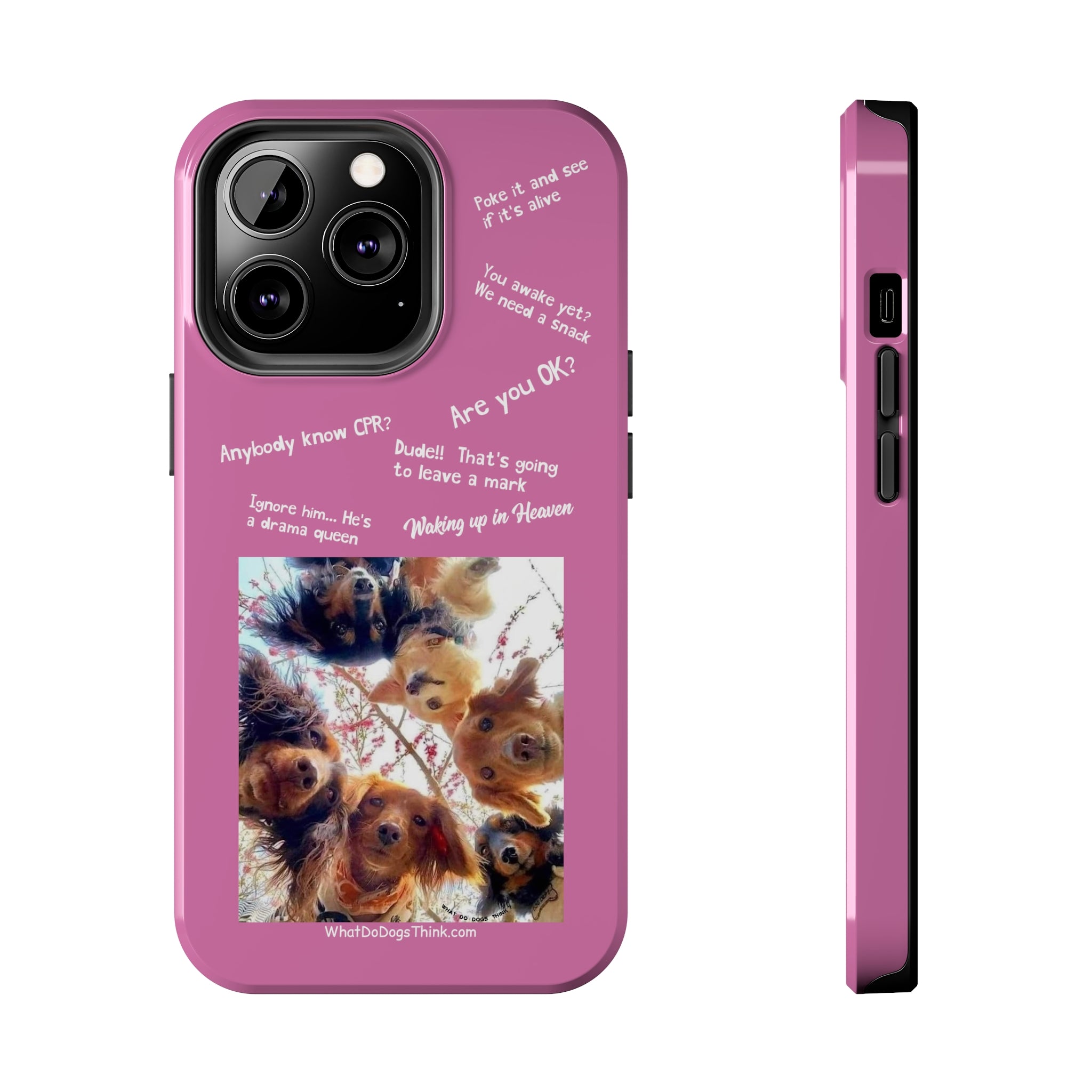 Are you OK? Compilation  Pink Tough Phone Cases